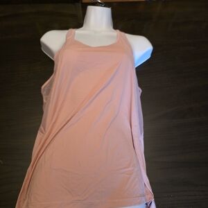 Victoria's Secret  Sport Peach Pink Racerback Tank Top Size M